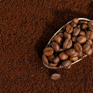 Ground coffee